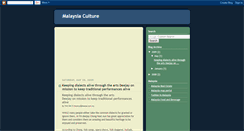 Desktop Screenshot of culture.malaysia123.com