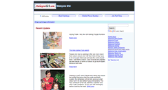 Desktop Screenshot of malaysia123.com