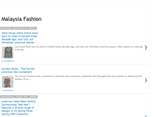 Tablet Screenshot of fashion.malaysia123.com